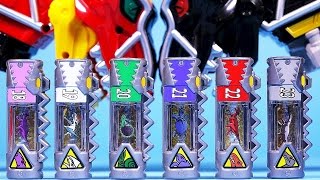 파워레인저 다이노포스 18번~23번 다이노셀 사운드 Power Rangers Dino Charge DinoCell /Tobot Carbot