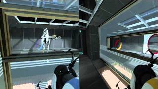 PANIC SHOT with Steve and Larson-Portal 2 Part 1