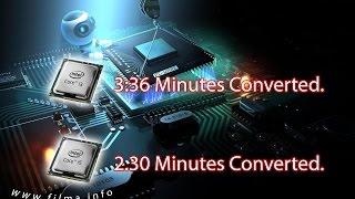 intel core i3 vs i5 Render Speed Test (Video Convert Test)