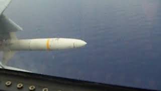 Harm missile launch