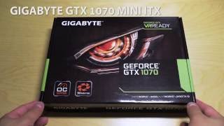Gigabyte GTX 1070 Mini ITX - Unboxing & Noise Tests