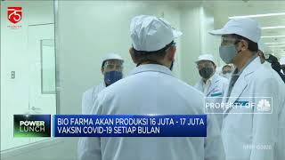 Bio Farma akan Jadi Produsen Vaksin Covid-19 Global