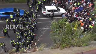 Australia: Over 200 arrested as protesters scuffle with police at Melbourne anti-lockdown protest