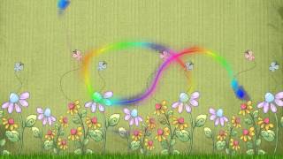 Фон для видеомонтажа детский Бабочки HD Video Background