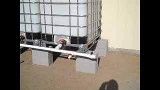 Rainwater harvesting using IBC Tote system