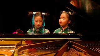 中国扇舞：亲人的祝福。       钢琴表演：Nini Lu & Jessica Wang。 舞蹈表演：Serena Zhang,Emma Zhang,Rachel Yao,Chloe Sun,Oli