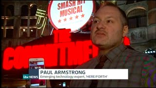 HERE/FORTH's Paul Armstrong talking Meerkat and Periscope Live Streaming Apps (ITV News at Ten)