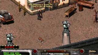 Fallout 2 Wasteland merc 2 Gameplay