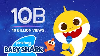 [ NEW] 10 Billion Views and Beyond! | Baby Shark, the Galaxy-wide star⭐️ | Pinkfong Songs for Kids