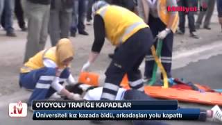 Arkadaşları böyle öldü, yolu trafiğe kapadılar