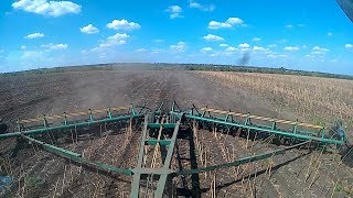 МТЗ-892+ЛДГ-10 после подсолнуха,разорвало дисковую,Ника-6 и др.