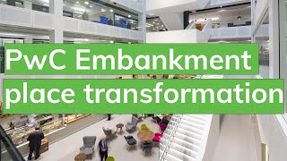 Time-lapse of PwC Embankment Place Transformation