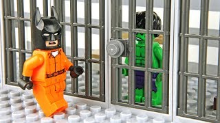 Lego Batman and Hulk Prison Break