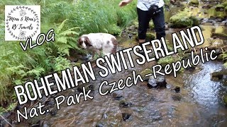 Sluknov and Bohemian Switserland Nat  Park, Czech Republic, RV TRAVEL VLOG