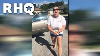 Barefoot Karen Gets Dominated By 12 Year Old