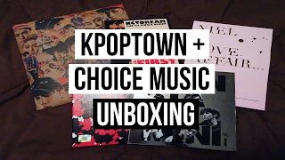 Unboxing: Kpoptown + Choice Music ლ(╹ε╹ლ)