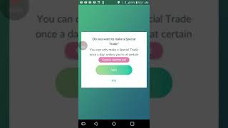 Shiny Lucky Trade In Pokemon Go