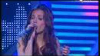 xfactor Ilaria snow on the sahara