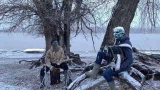♫ Game of Thrones soundtrack на Баяне и История о Синих Ходоках