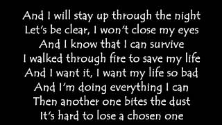 Sia -  Elastic heart (lyrics)