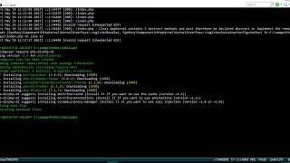 Artisan make controller in laravel  not use cmd