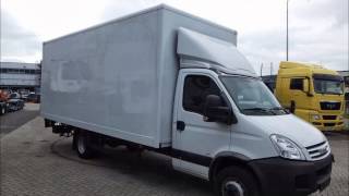 IVECO DAILY 65C18 BOX LORRY EURO4 177HP W/LIFT 05-09 142336KM