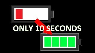 HOW TO CHARGE YOUR PHONE IN 10 SECONDS?! *LIFEHACK*