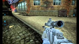Warface Weapon Demonstration| AWM Wintercamo Sniper [PVE, PVP, Showoff]