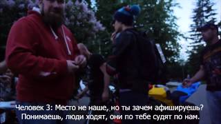 Потасовка. Мотоциклисты против геев
