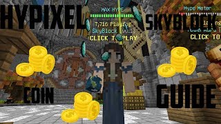 Hypixel Skyblock - How to make coins(100K AN HOUR!)