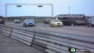 Octavia RS 2.0 TDI vs 1.8 T - 1/4 Meile