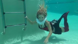 @TRINAMASON CLOTHED UNDERWATER FILMED BY SKY CAPTAIN GANNON