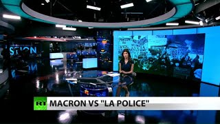 FULL SHOW: French police call for ‘blockade’ after Macron statement