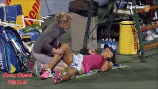 ? Ana Ivanovic sexy injury timeout - Sexy Tennis 2018 ?