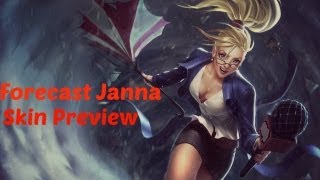 Forecast Janna Legendary Skin Preview