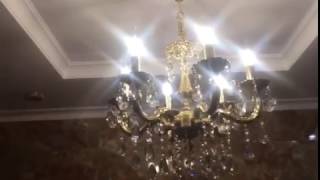 Установка люстр, бра и подвесов BOHEMIA IVELI