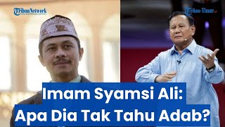 Prabowo Dikritik Imam Syamsi Ali Usai Nyanyi Mars Siliwangi di Depan Solihin GP yang Sakratul Maut