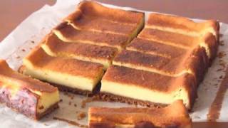 Japanese Baked Cheesecake ベイクドチーズケーキ - OCHIKERON - CREATE EAT HAPPY