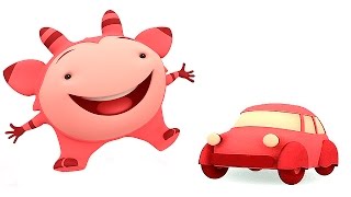 Видео для детей - Жираф Юп Юпс показывает много интересного. Yup Yups  Disney Junior