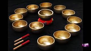 CUENCOS TIBETANOS  PARA SANAR Y ALINEAR LOS CHACRAS