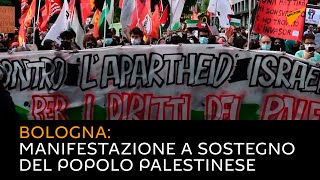 Bologna: manifestazione a sostegno del popolo palestinese