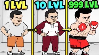 ЭВОЛЮЦИЯ БОРЦУХИ ЧТОБЫ ИЗ СЛАБКА СДЕЛАТЬ ЛЕГЕНДУ В ИГРЕ LEGENDARY BOXER | 전설의 복서: 챔피언 키우기