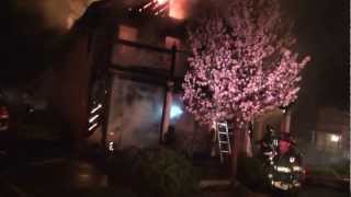 43 Ackerman St Beacon NY 2nd Alarm House Fire ~1~  3/26/12