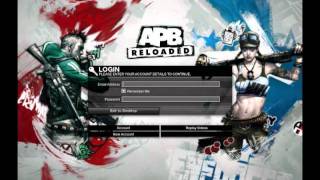 APB All Points Bulletin Reloaded Main Menu music.