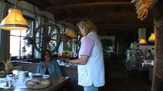 Urlaub Hundeparadies Müllneralm 2009, während dem Frühstück