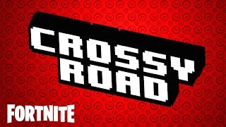 Playing CROSSY ROAD in Fortnite Battle Royale! (Fortnite Creative)