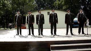 Ansamblis "Dobeles Zemessargi" Dzegužkalnā. 03.07.11