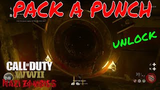 Call Of Duty WWII: How To Unlock PACK A PUNCH - NAZI ZOMBIES