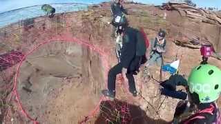 Экстремалы с Moab Monkeys сплели паутину для прыжков