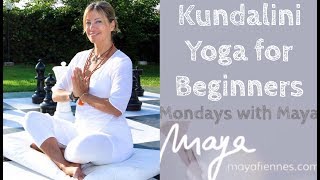 Kundalini Yoga For Beginners - Mondays with Maya Fiennes